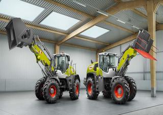 Compacte wielladers Claas Torion 1812