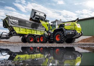 Compacte wielladers Claas Torion 1913