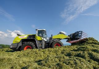 Compacte wielladers Claas Torion 1913