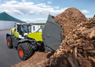 Compacte wielladers Claas Torion 2014