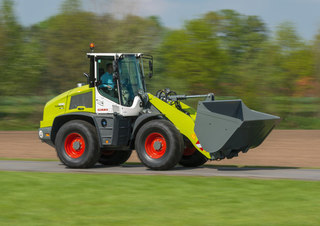 Compacte wielladers Claas Torion 537 Sinus