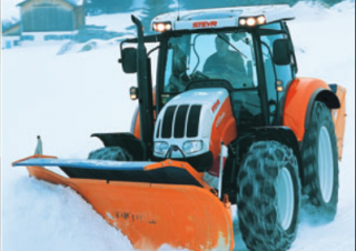 Voertuigen Compacttrekkers Steyr 4075 Kompakt K