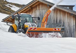 Tractoren met vierwielaandrijving Steyr 4110 Multi Profi