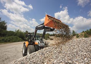 Tractoren met vierwielaandrijving Steyr 4115 Multi ET Basis