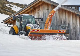Tractoren met vierwielaandrijving Steyr 4120 Multi