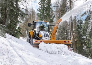 Tractoren met vierwielaandrijving Steyr 4120 Multi