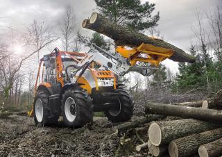 Voertuigen Compacttrekkers Steyr 6185 CVT ET Komfort