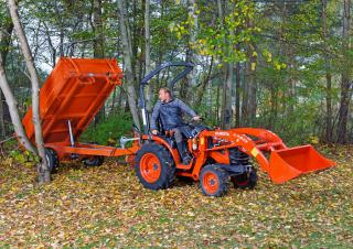 Voertuigen Compacttrekkers Kubota B1181 DST