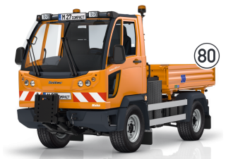 Voertuigen Compacttrekkers Hako Multicar M 27compact