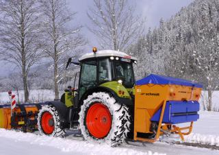 Apparatuur winteronderhoud Spreader Units Spreaders met containerinvoer Schmidt Traxos 08 VH