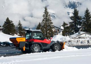 Apparatuur winteronderhoud Spreader Units Spreaders met containerinvoer Schmidt Traxos 08 VH