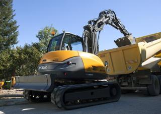 Rupsgraafmachines Mecalac 10MCR