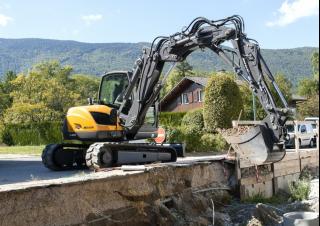 Rupsgraafmachines Mecalac 10MCR