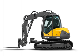 Rupsgraafmachines Mecalac 10MCR