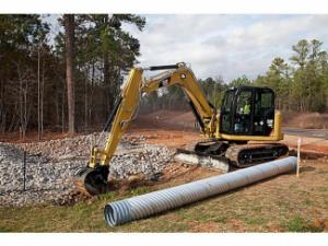 Rupsgraafmachines Caterpillar 308E 2 CR