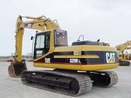 Rupsgraafmachines Caterpillar 320 B L