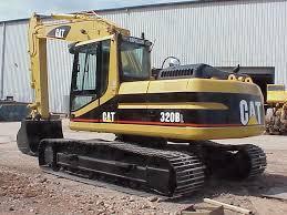 Rupsgraafmachines Caterpillar 320 B L