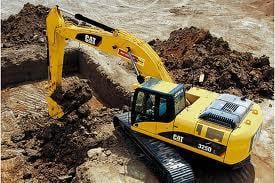 Rupsgraafmachines Caterpillar 325D LN