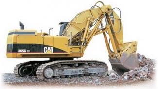 Rupsgraafmachines Caterpillar 365 C