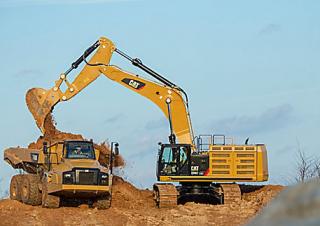 Rupsgraafmachines Caterpillar 374F L