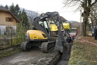 Rupsgraafmachines Mecalac 8MCR