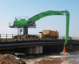 Rupsgraafmachines Sennebogen 835 R-HD