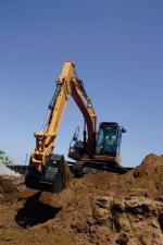 Rupsgraafmachines Case CX 130 C Blade