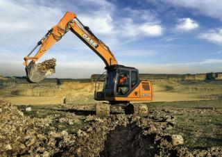Rupsgraafmachines Case CX130D