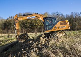 Rupsgraafmachines Case CX160D