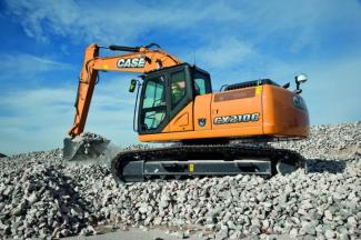 Rupsgraafmachines Case CX 210 C