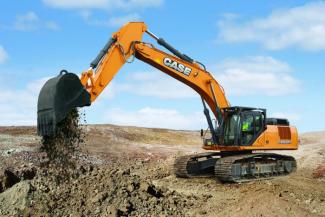 Rupsgraafmachines Case CX 470 C LC Mono