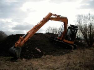 Rupsgraafmachines Case CX 75 SR