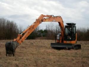 Rupsgraafmachines Case CX 75 SR
