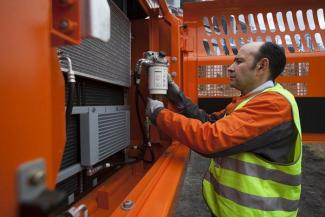 Rupsgraafmachines Doosan DX140LC-3