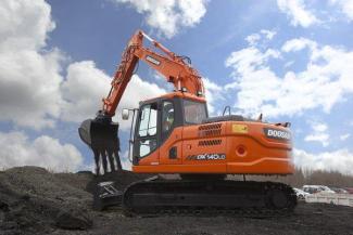 Rupsgraafmachines Doosan DX140LC-3