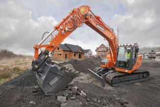Rupsgraafmachines Doosan DX140LC-3