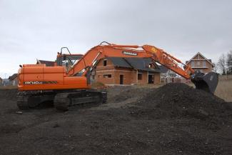 Rupsgraafmachines Doosan DX140LC-3