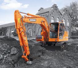 Rupsgraafmachines Doosan DX 140 LC