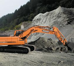 Rupsgraafmachines Doosan DX 225 N LC
