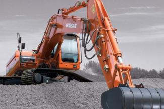 Rupsgraafmachines Doosan DX255LC SLR