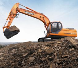 Rupsgraafmachines Doosan DX 255 N LC