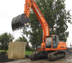 Rupsgraafmachines Doosan DX 255 N LC
