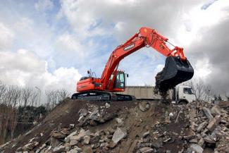Rupsgraafmachines Doosan DX380LC-3