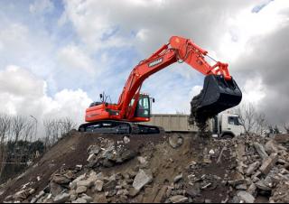 Rupsgraafmachines Doosan DX 380 LC