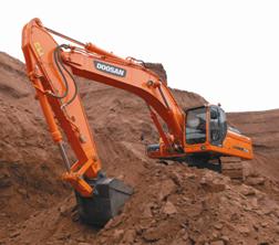 Rupsgraafmachines Doosan DX 420 LC