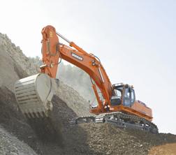 Rupsgraafmachines Doosan DX 520 LC