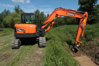 Rupsgraafmachines Doosan DX 85 R 3