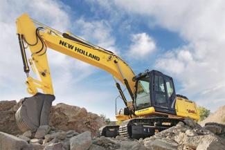 Rupsgraafmachines New Holland E245C LC
