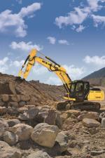 Rupsgraafmachines New Holland E245C LC