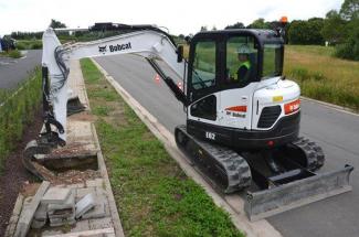 Rupsgraafmachines Bobcat E62